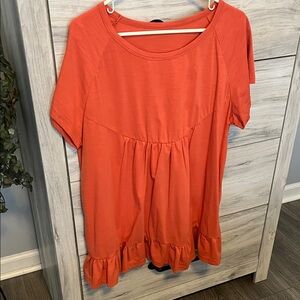 Short sleeve long shirt